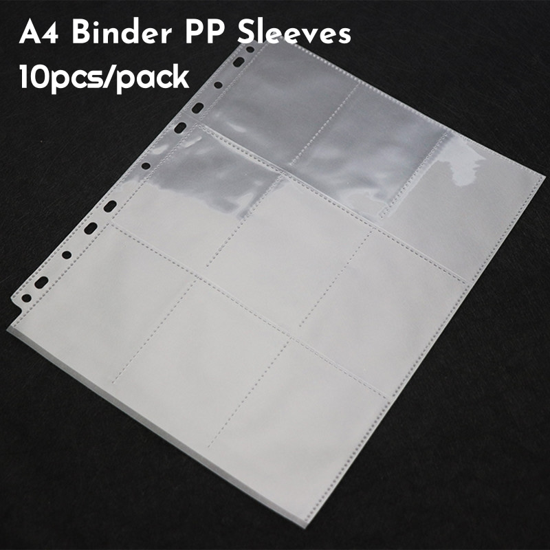 Card Penny Sleeve - SKYSONIC 10 adet/takım A4 Binde PP
