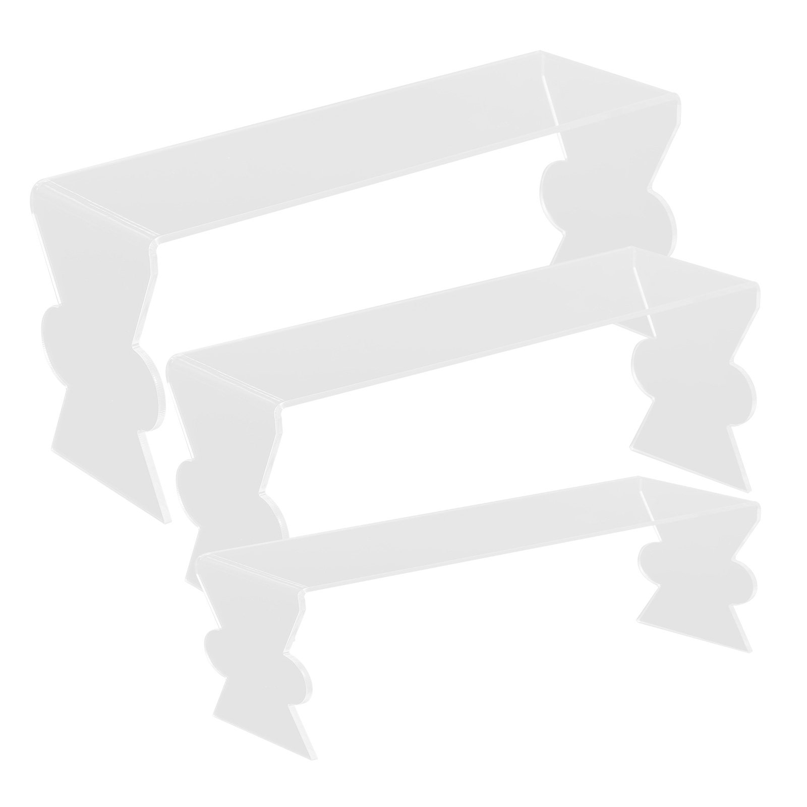 3 Adet Akrilik Ürün Sergileme  - Display Risers Set incelemesi ve fiyatı