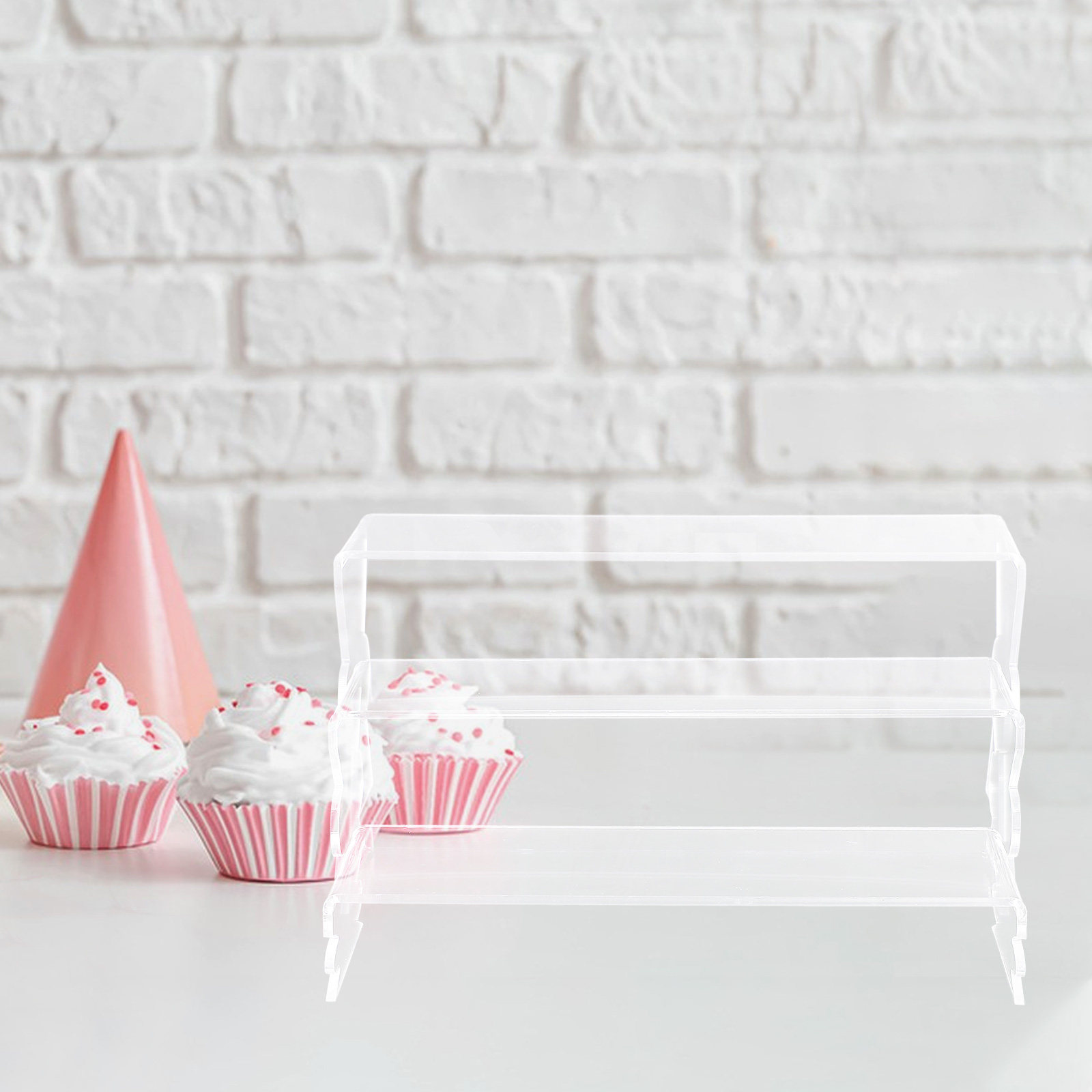 3 Adet Akrilik Ürün Sergileme  - Display Risers Set incelemesi ve fiyatı