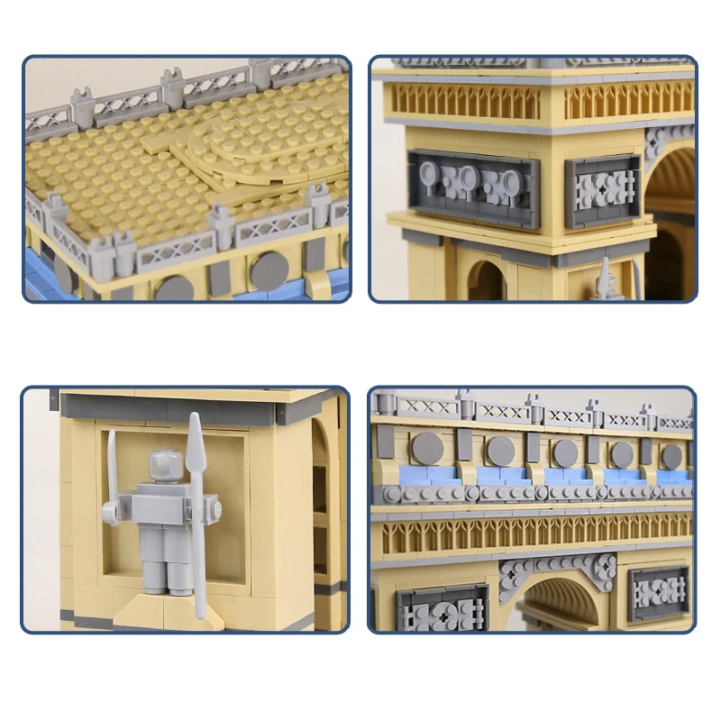 Fransa zafer kemer yapı taşlar - Lego Set Creator incelemesi ve fiyatı